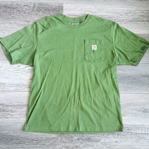 Carhartt Olive Green Loose Fit T-Shirt